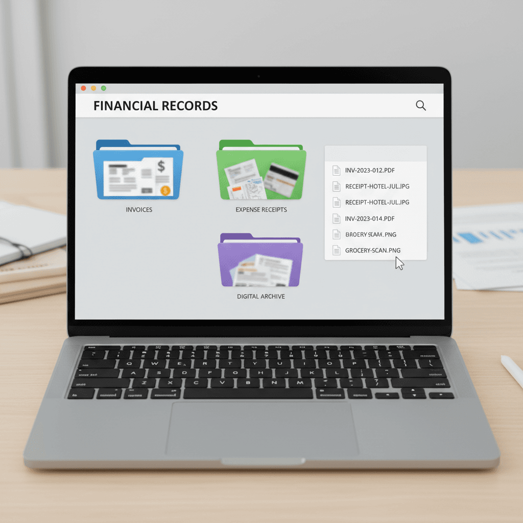 Invoice and expense tracking system