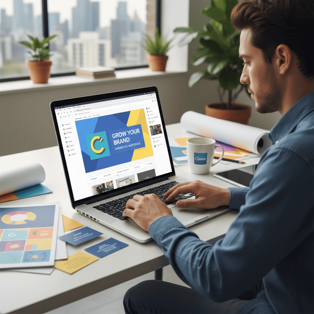 Canva design and graphics creation