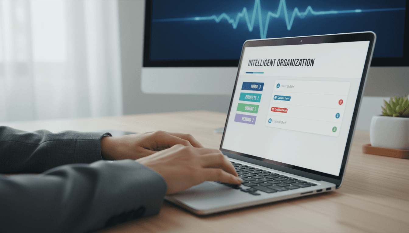 Organized email and communication management system