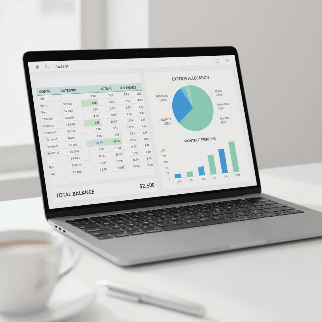 Spreadsheet management and financial organization