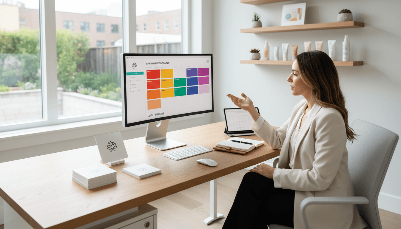 Organized calendar and scheduling management interface