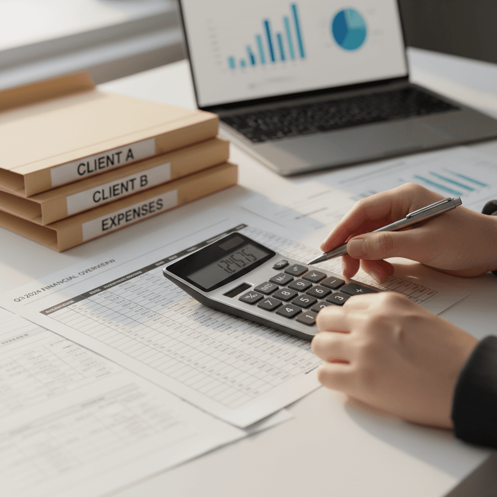 Bookkeeping and financial record management